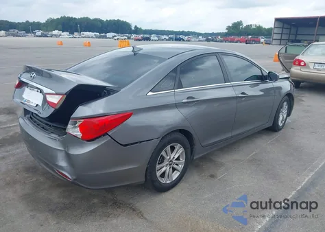 2012 Hyundai Sonata Gls из США, поврежденный, VIN 5NPEB4AC0CH373322